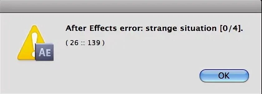 Странная ошибка. After effects error. ошибка афтер эффект. эффект ошибки. эффект error.