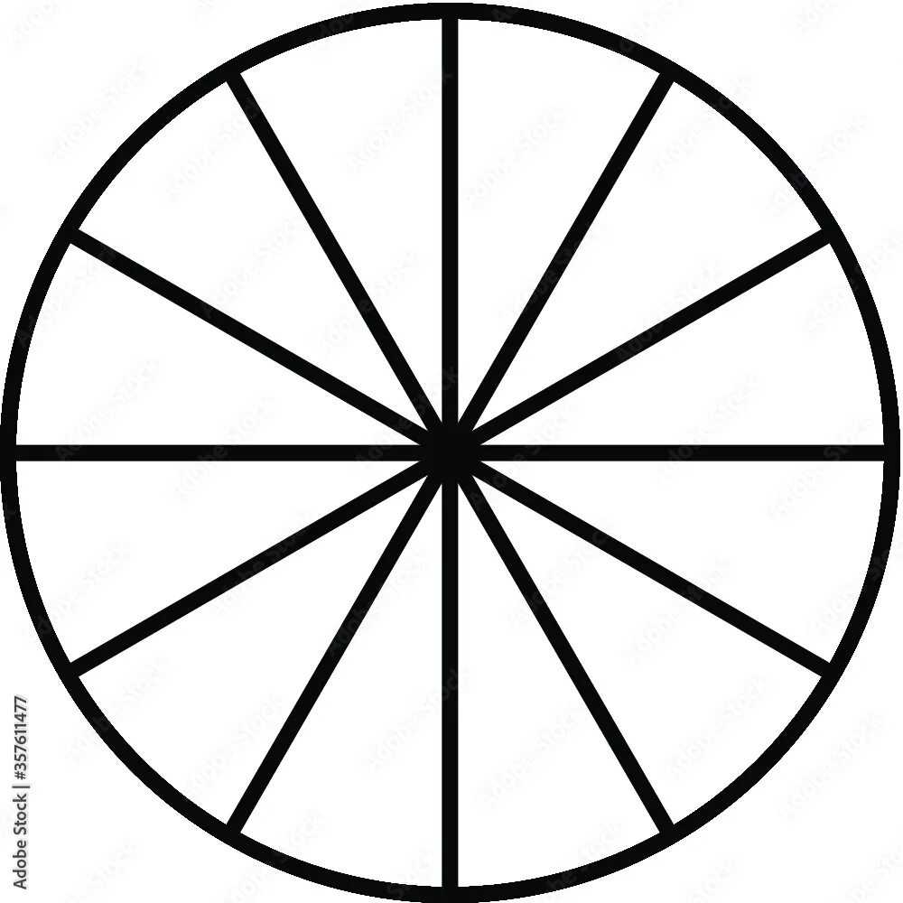 Круг 18 секторов. Круг поделенный на 18 равных частей. Круг 18 секторов. Круг разделенный на 18 частей. Разделить окружность на 13 равных частей.