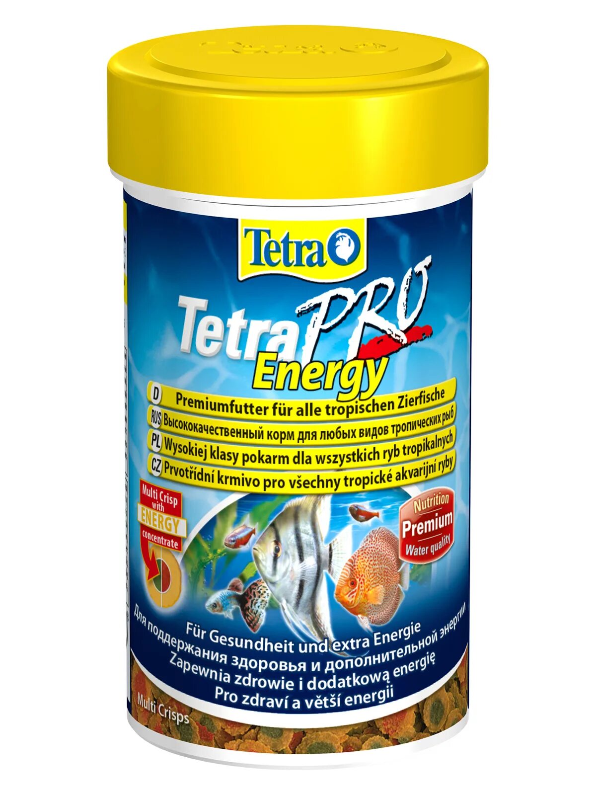 Энерджи корм. Tetra pro energy multi crisps 10 л. корм для рыб аквариумных tetra. корм для рыбок tetramin. акв tetra корм min pro crisps (чипсы) 500мл д/всех видов акв рыб.