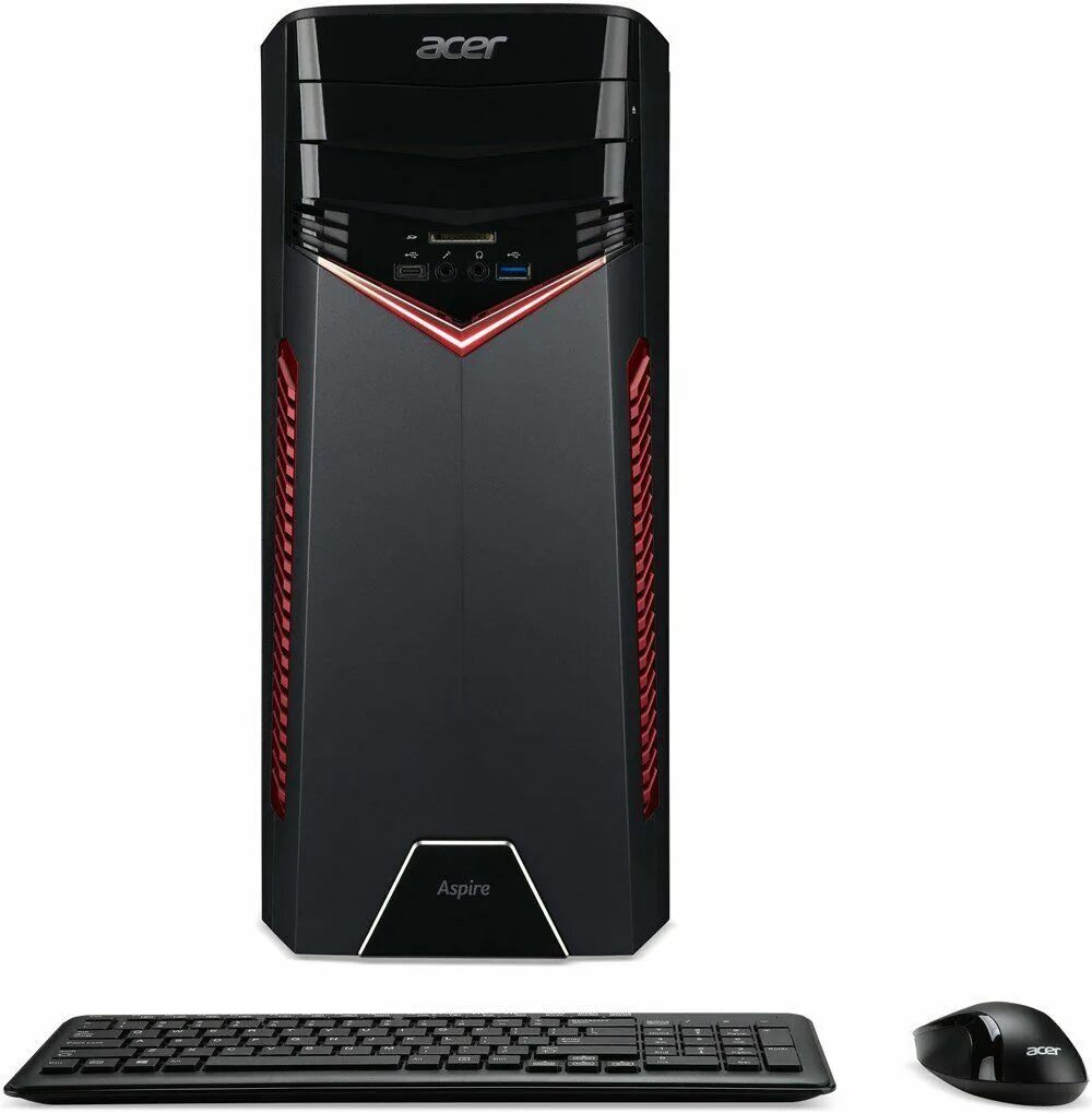 Acer aspire игровой. Acer Aspire GX-781. Компьютер Aspire GX-781. Асер нитро 5 i7 системный блок. Acer Aspire системный блок 2018.
