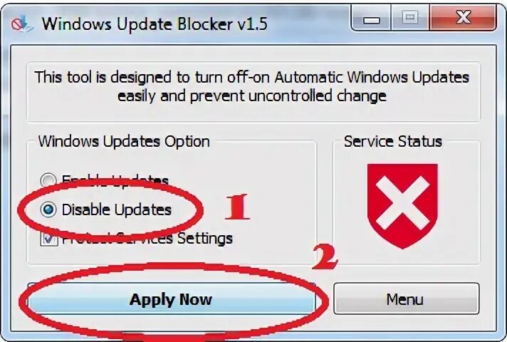 Win update blocker. Windows update blocker.