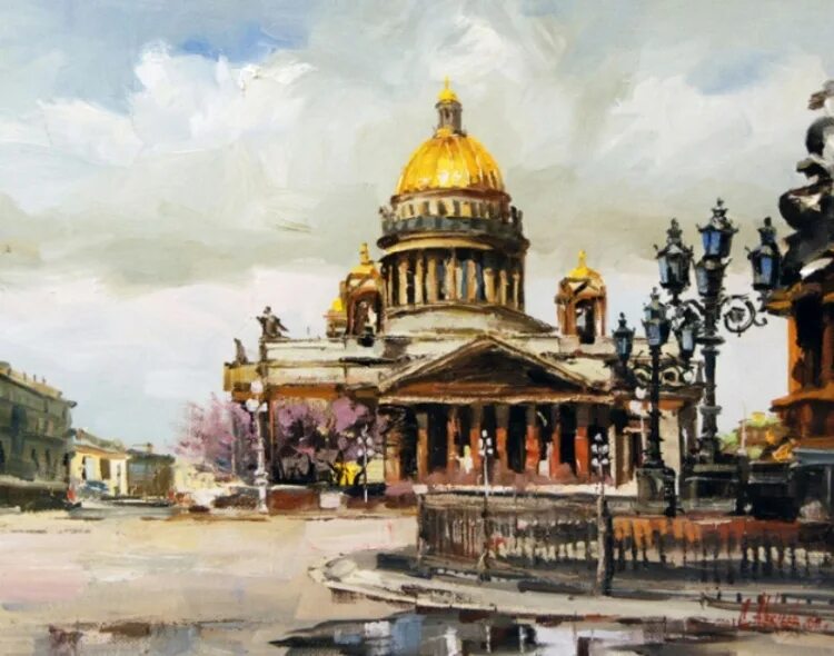 Артикул санкт петербург. Акварель санкт-петербург исакиевский собор. питер исаакиевский собор арт. художник исакиевский собор акварель. исаакиевский собор петербург живопись.