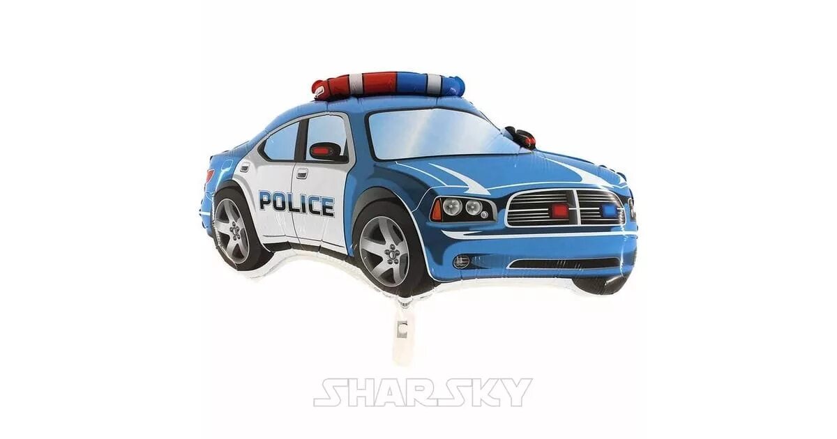 31 78. Шар Полицейская машина 1207-3490. Машина полиция Flexmetal шар. Шар фольга машина полиция. Полицейская машинка фольгированная.