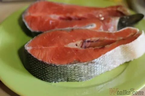 Кижуч стейк на сковороде рецепты