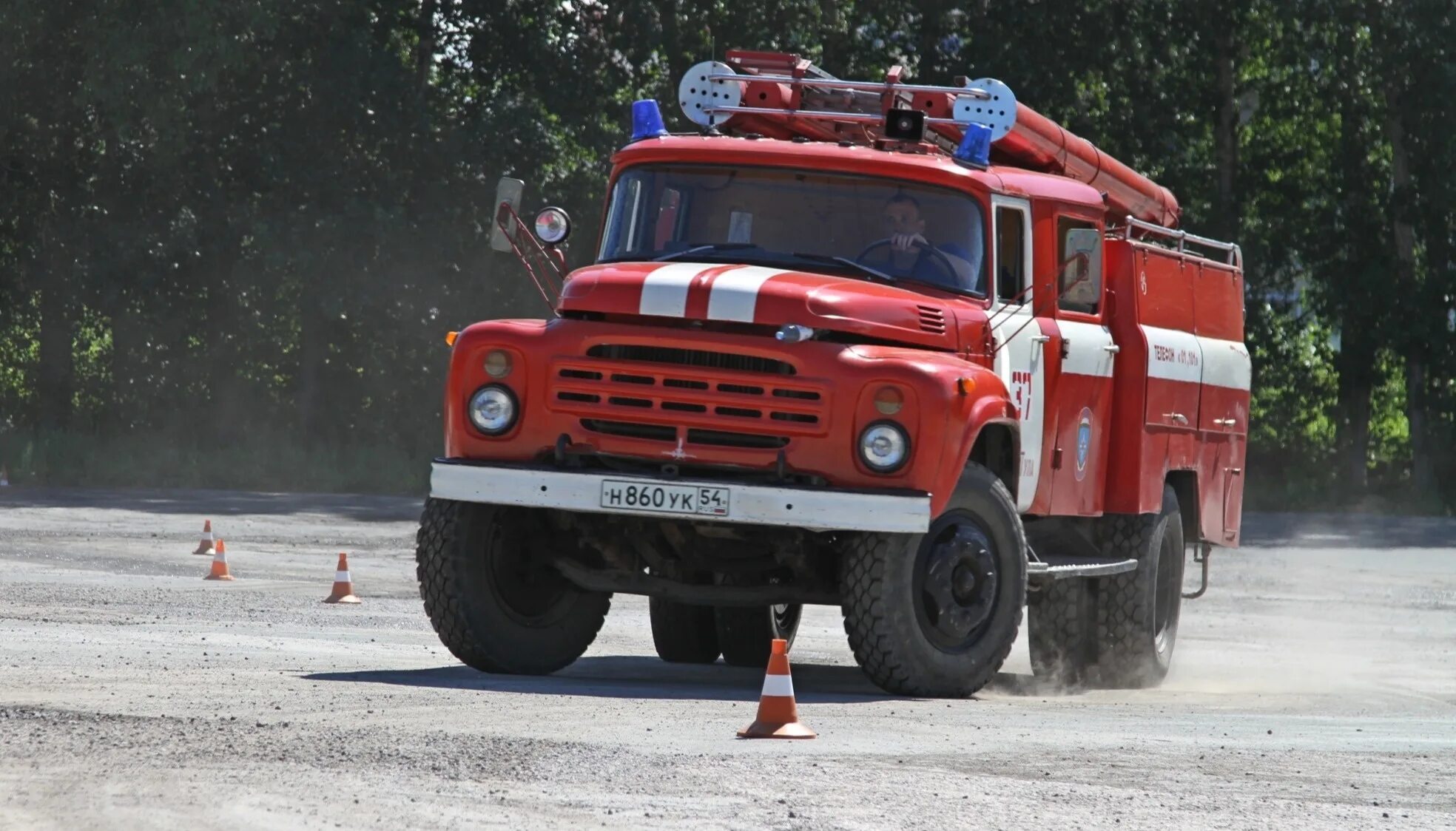 Управление пожарными автомобилями