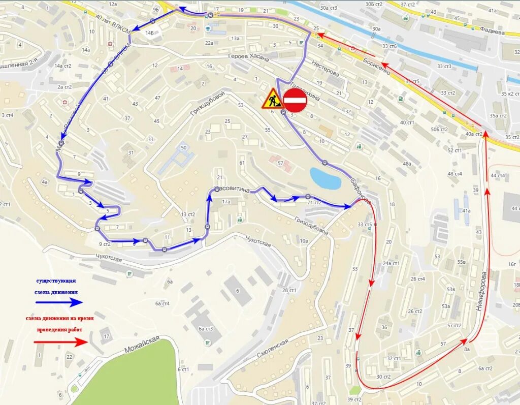 Остановки автобусных маршрутов Владивостока. Автобусные маршруты Владивостока на карте. Новая схема движения общественного транспорта. Схема перекрытия дорог. Маршруты автобусов во владивостоке