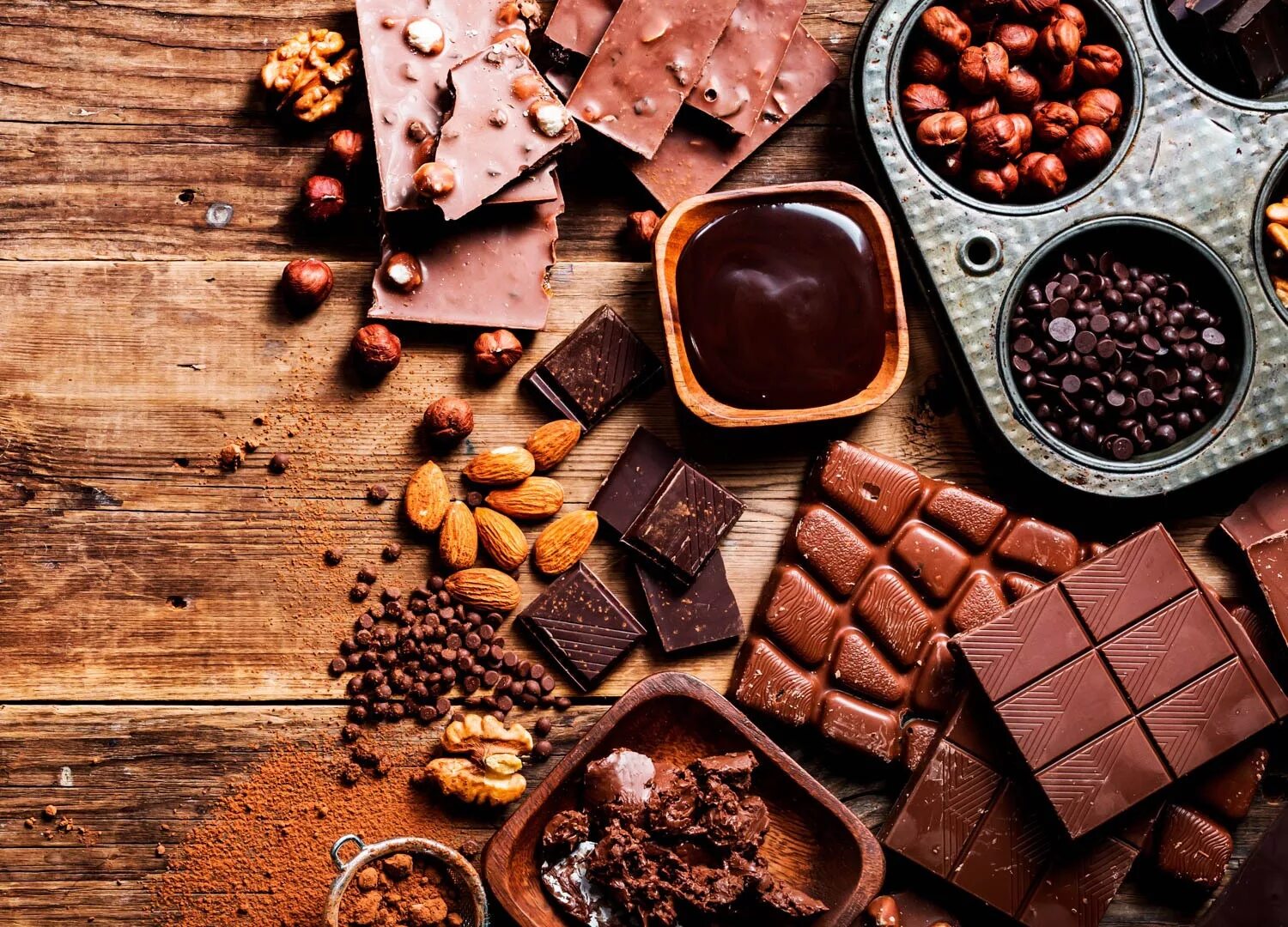 Chocolate is extracted from the