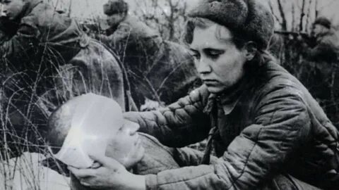 Она видела войну
