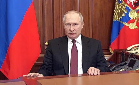 FILE - In this image made from video released by the Russian Presidential P...