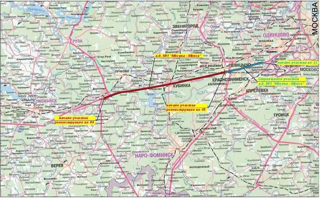 Трасса м3 какое шоссе. Реконструкция м-1 беларусь км 33 км 84. реконструкция м1 беларусь 33-84 км. проект реконструкции минского шоссе до можайска. автомобильные дороги м1 карта.