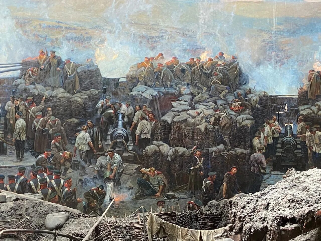 Оборона севастополя 1854-1855. Оборона севастополя 1854-1855. Полотно оборона севастополя рубо. Оборона севастополя 1854 нахимов. Панорама оборона севастополя 1854-1855.
