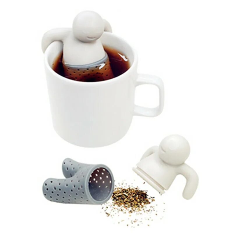 Ситечко для чая "Tea Filter Screen" (sa-576). Заварник "Mr. Tea". 100046805982ситечко для чая силиконовое. Силиконовое ситечко для заваривания чая человечек.