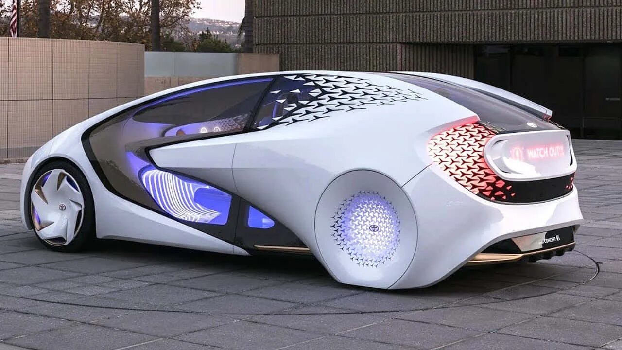 The machine is designed to. Toyota Concept-i. Toyota 2020 electrocar. Тойота электрокар концепт. Машины будущего.