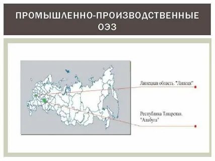 Промышленно производственные зоны