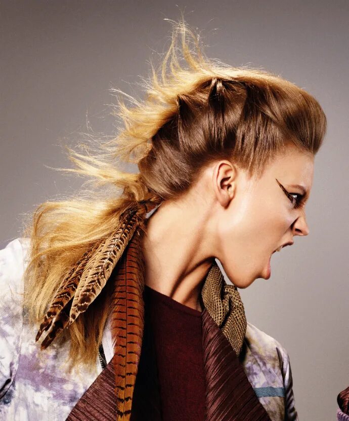 The Trojan Women Ideas Rock hairstyles, Punk rock hair, Punk hair