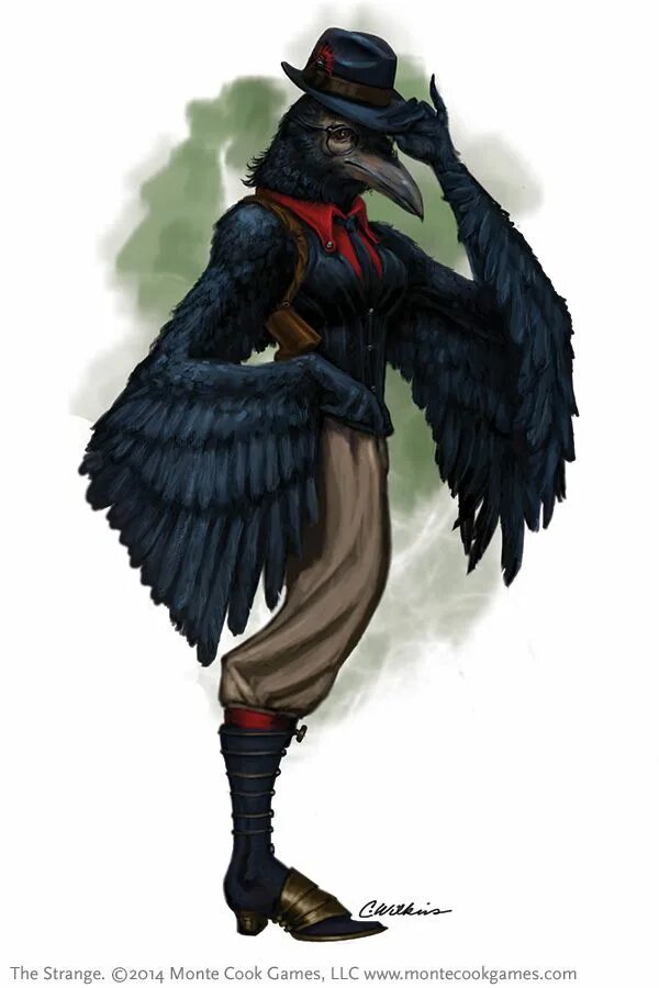 Ворона монах. Кенку монах. Кенку [kenku]. Тенгу pathfinder. Кенку монах днд арт.