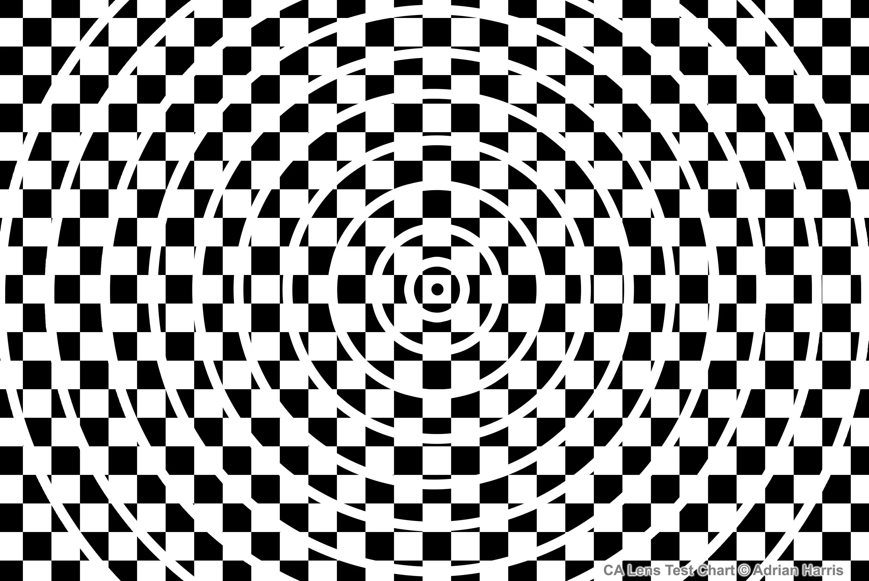 Таблица для проверки автофокуса. Объектив tokina opera 50mm f/1. 4. Изображение для проверки фокусировки проектора. Lens testing.