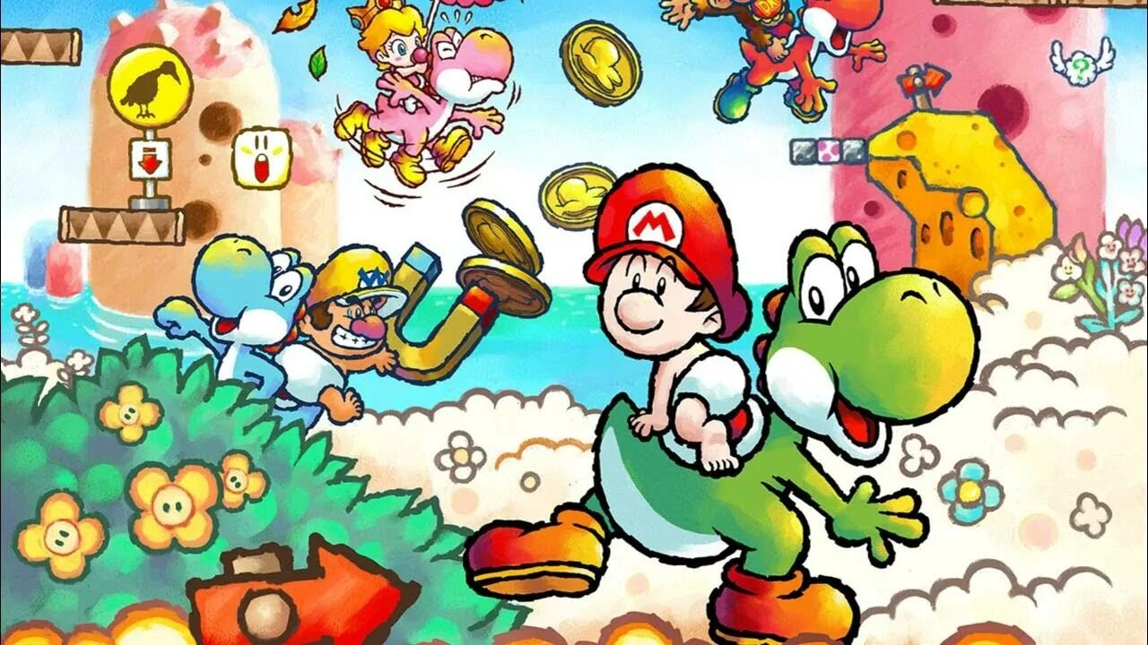 Mario yoshi island. Марио остров Йоши. Yoshi's Island DS. Super Mario World 2 Yoshi's Island. Yoshi's Island 2 DS.