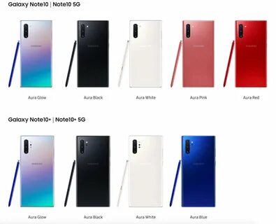 Samsung galaxy цвета