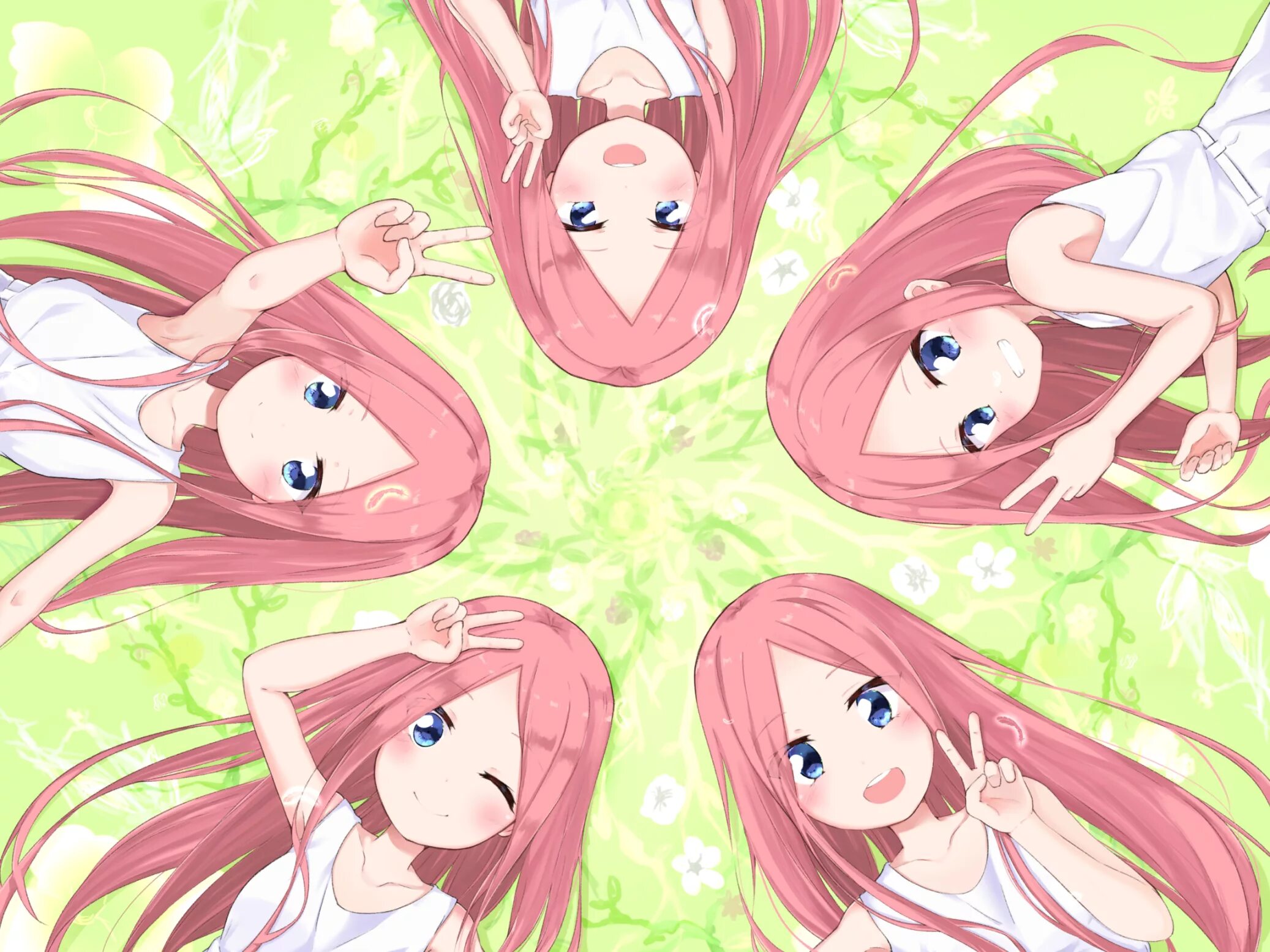 The quintessential Quintuplets. Мику Накано. Пятерняшки Накано.