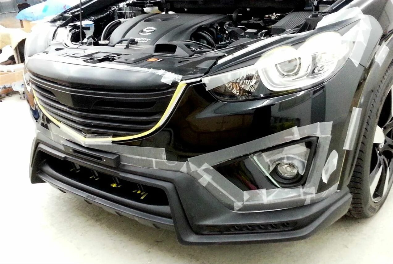 Mazda CX-5 Tuning Bumper. Mazda CX 5 Tuning. Тюнингованный бампер Мазда СХ-5. Тюнингованный бампер на CX-5 2 поколения.