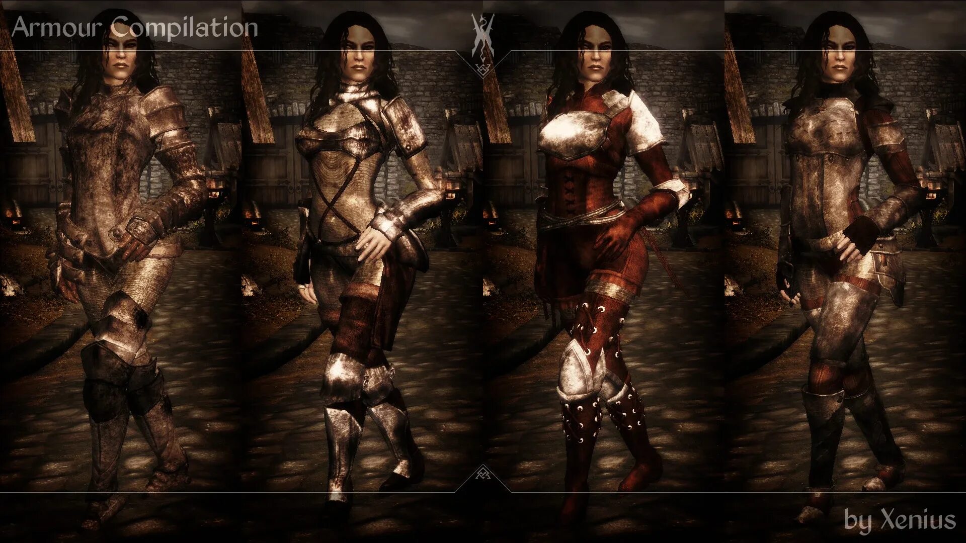 Пластинчатая броня Эйзен / Eisen Platte Armor for UNP-CBBE - Броня I Одежда (CBB