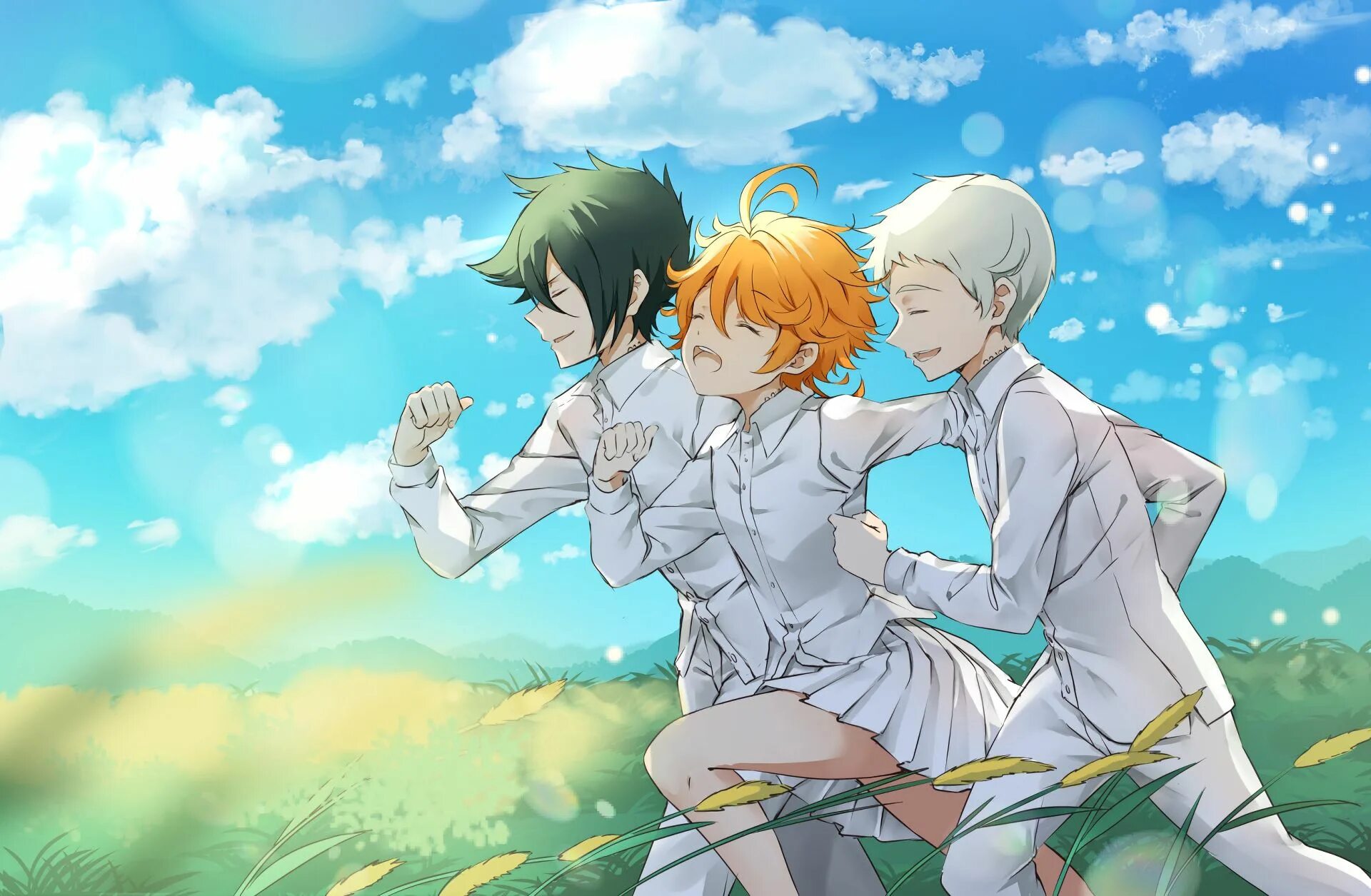 Yakusoku no neverland. Обещанный Неверленд.