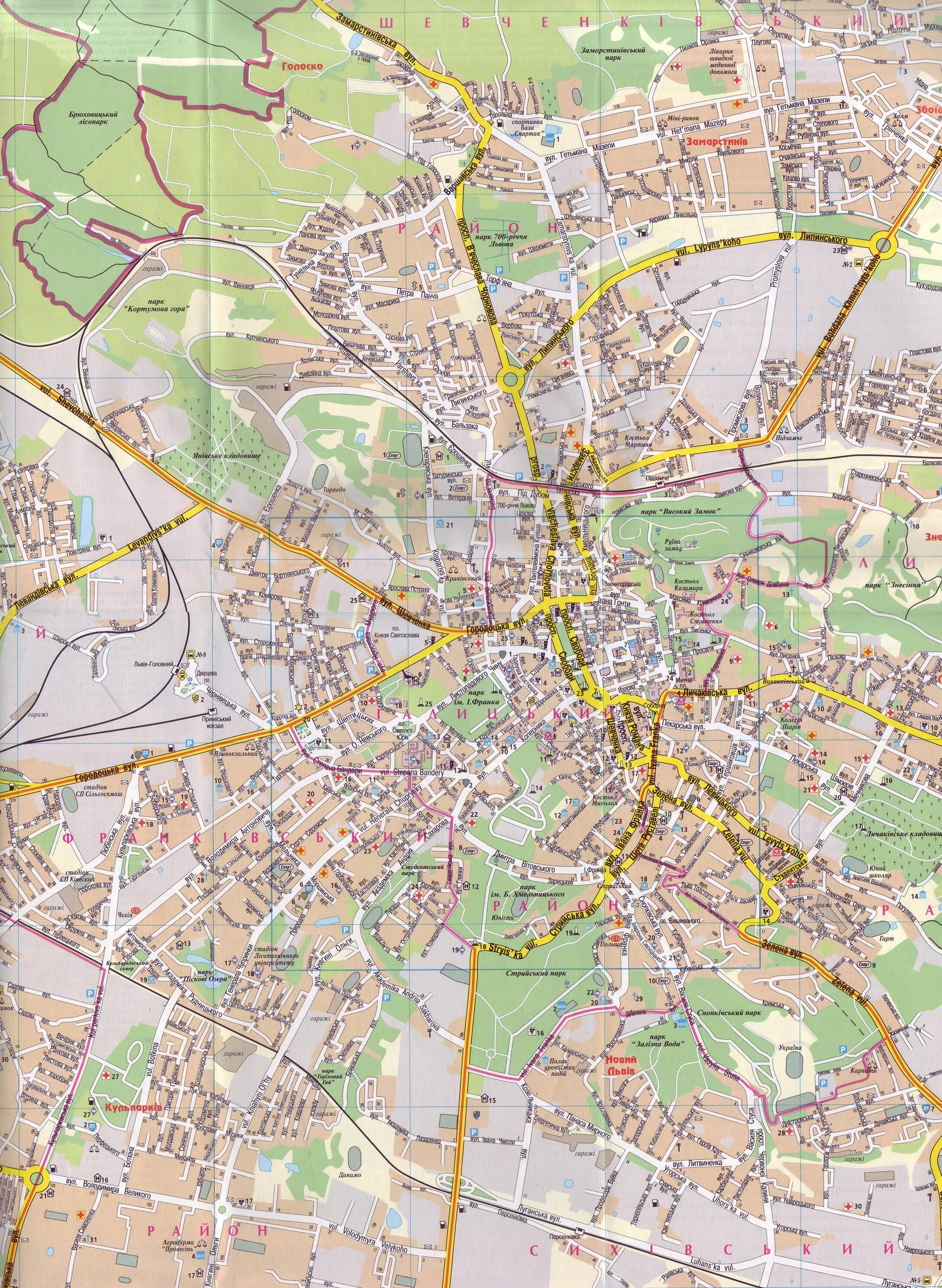 Г Львов на карте. Львов карта центра города. Львов город на карте. Карта Львова с улицами. Показать на карте львовский