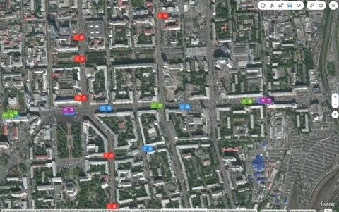 Карта со спутника по номеру