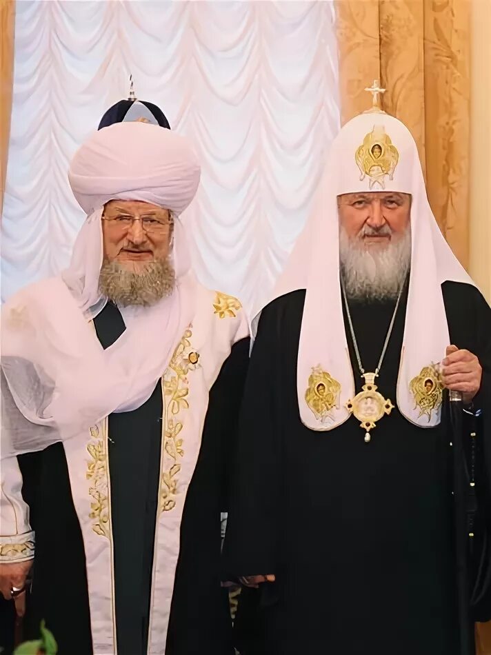 Мусульмане и православные в россии. Таджуддин и Патриарх.
