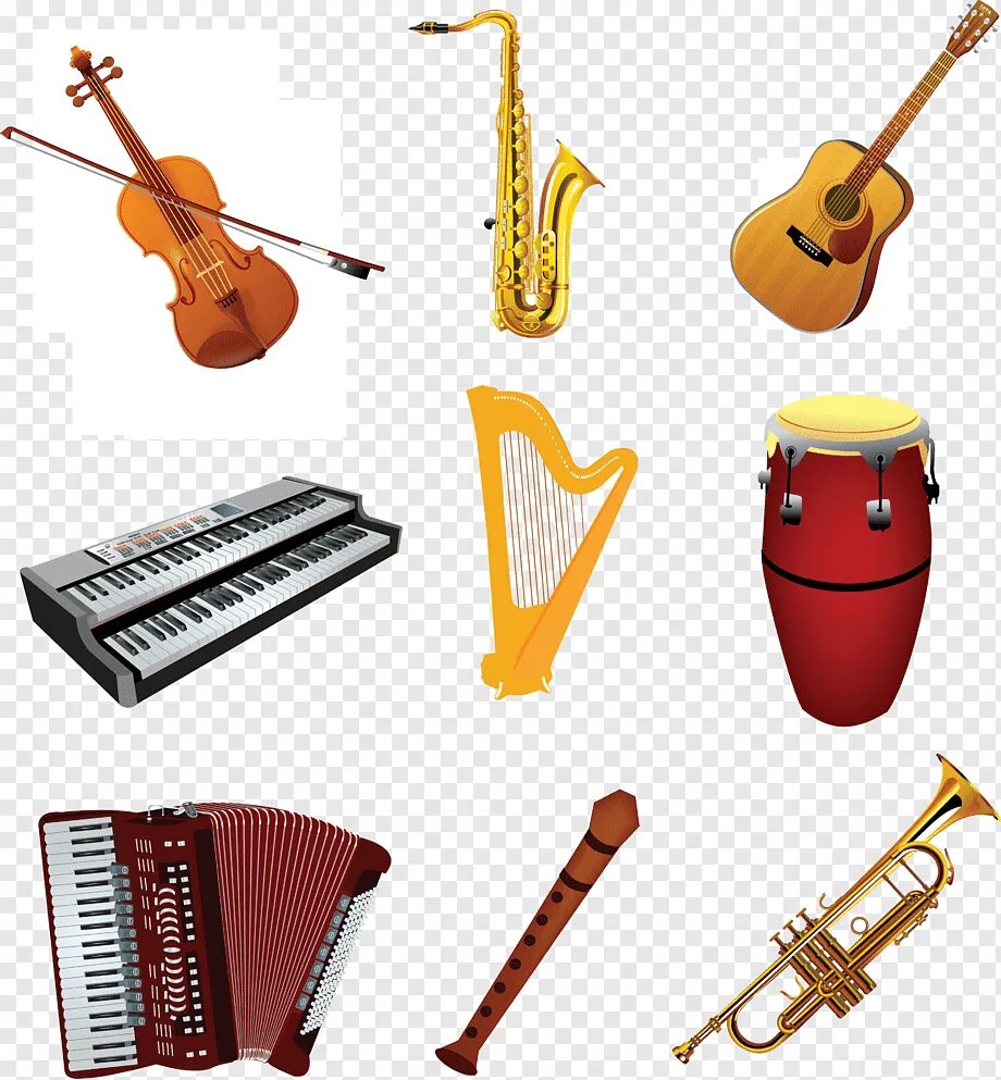 Отдельные музыкальные инструменты