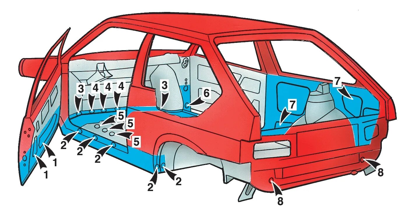 Гудит кузов. Скрытые полости ВАЗ 2114. Части кузова 2114. Кузов ВАЗ 2108. Скрытые полости кузова ВАЗ 2114.