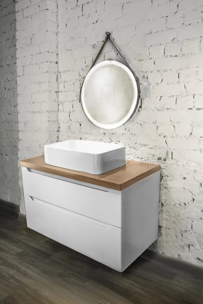 120/w. Jorno modul 100 mоl. 01. Str. Тумба modul 80 подвесная белая.