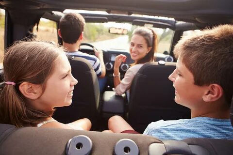 Parents turning to cars when discussing serious issues with their kids - transfo