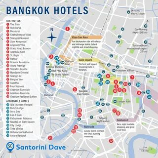 Бангкок карта города