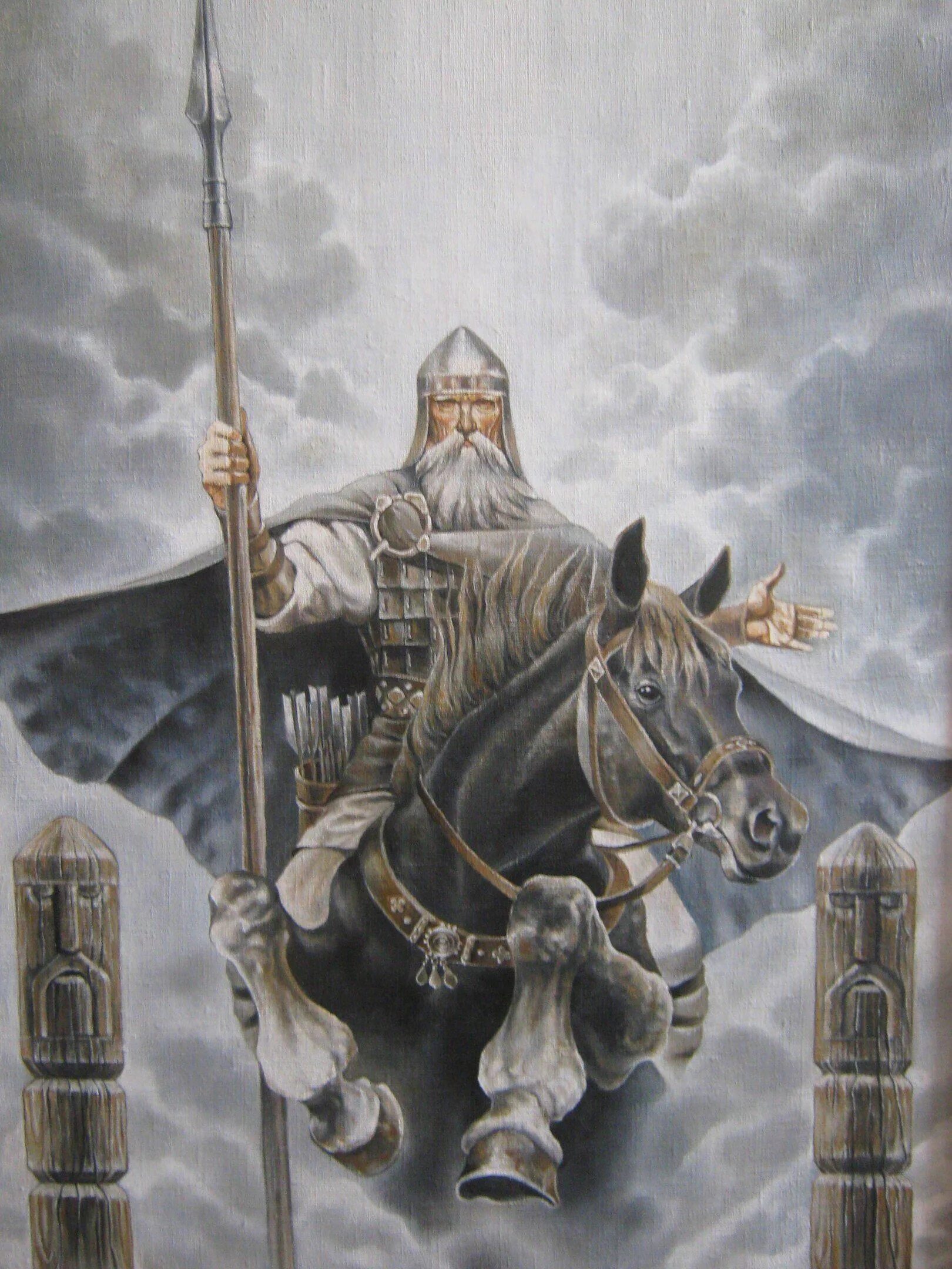 Перун и солдатов. Перун бог.