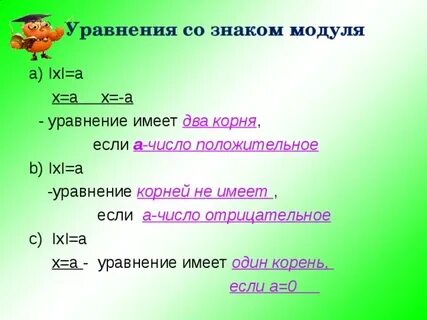 Модули 6 класс объяснение