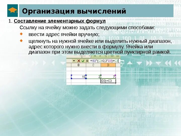 Выберите верный адрес ячейки в электронной. Правильная ссылка на ячейку. Организация вычислений в электронных таблицах. Ссылку на выделенный диапазон ячеек. Ссылка на диапазон ячеек в excel.