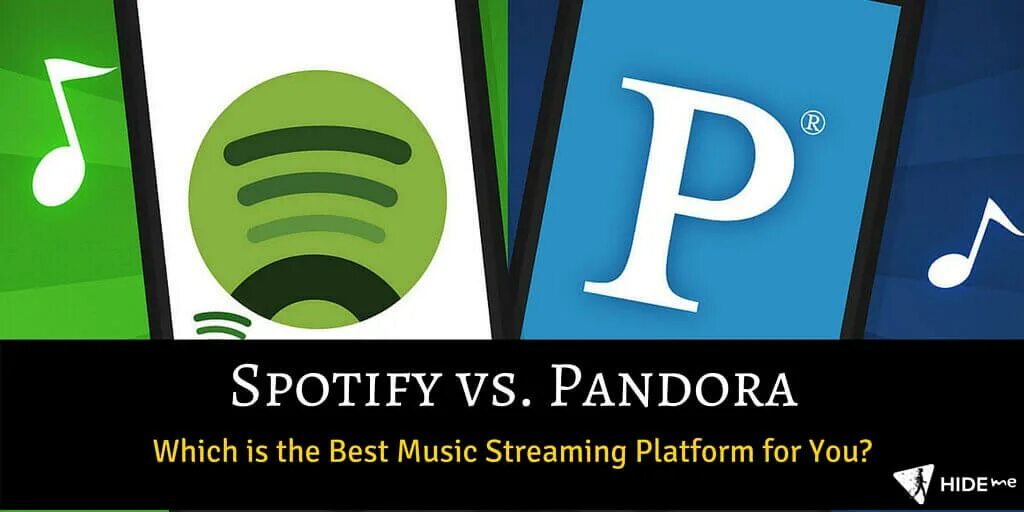 Spotify vs. Spotify pandora картинки.