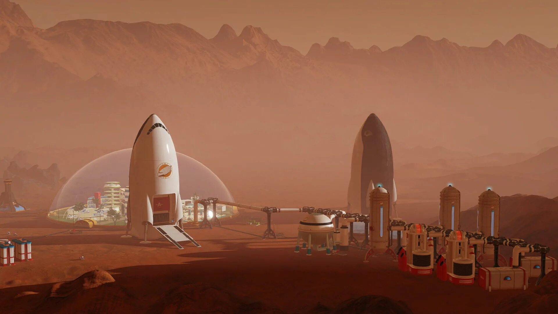 Surviving mars. Surviving mars: stellaris dome set. surviving mars deluxe edition. surviving mars колония. surviving mars системные требования.