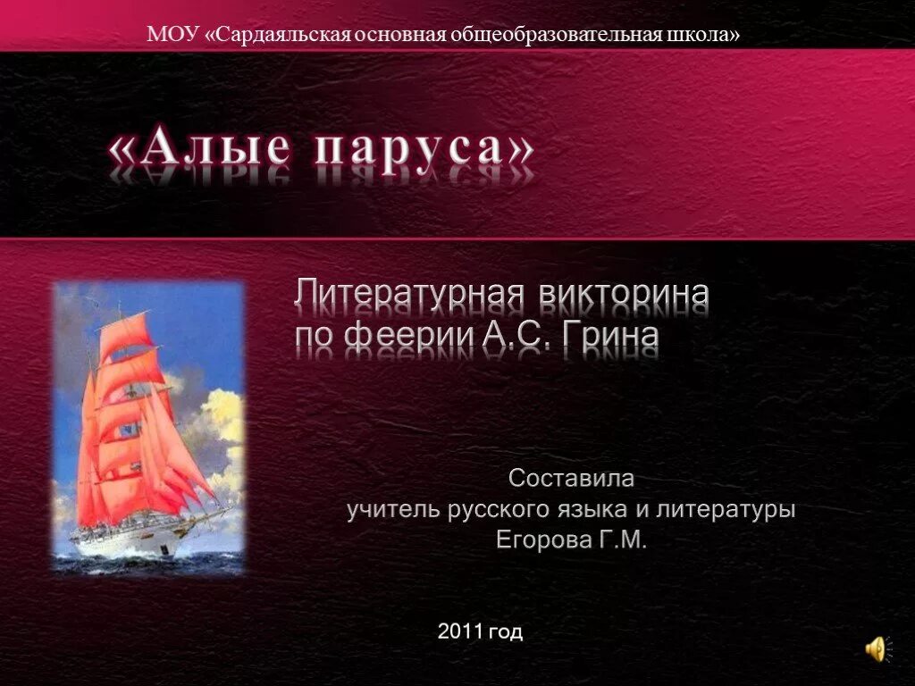 Вопросы к Алые паруса Грин. Алые паруса презентация. Тест по литературе алые паруса ответы