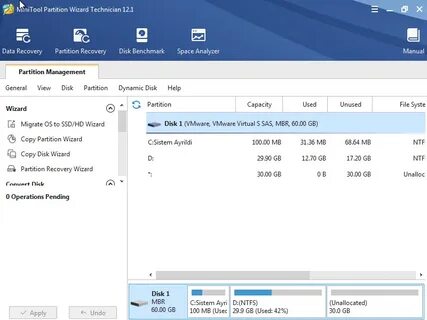 Minitool partition wizard 12.8