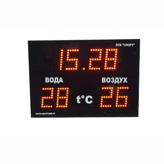 Табло температуры
