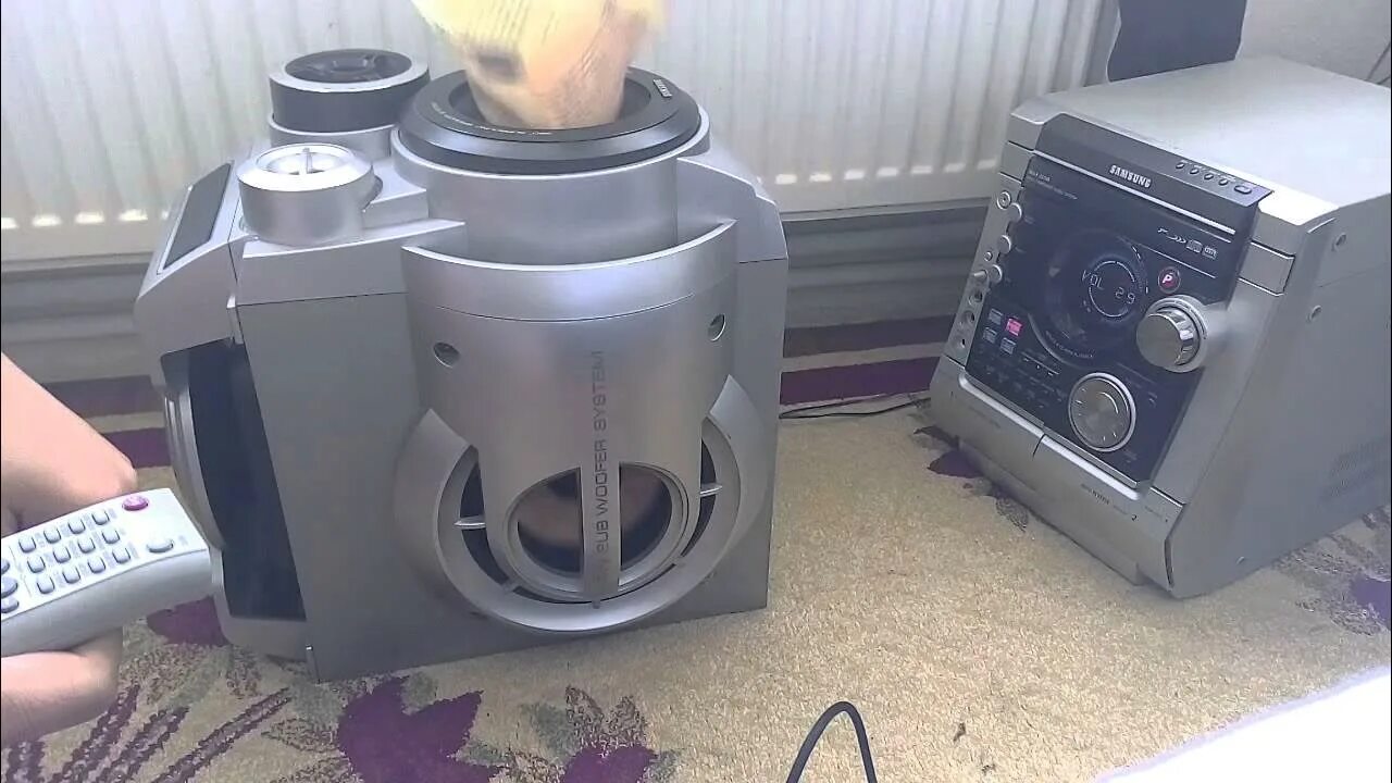 Playing Dvd-Ok Discs; Connecting Microphone - Samsung MAX-KJ730 Instruction Manu