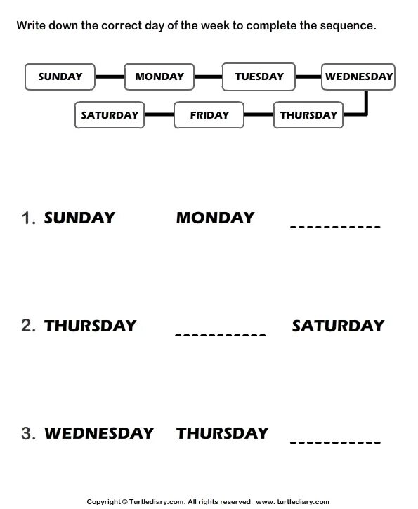 Complete the days of the week. Days of the week worksheet. days of the week. days of the week worksheets for kids. вфны ща еру цуул цщклырууеы.
