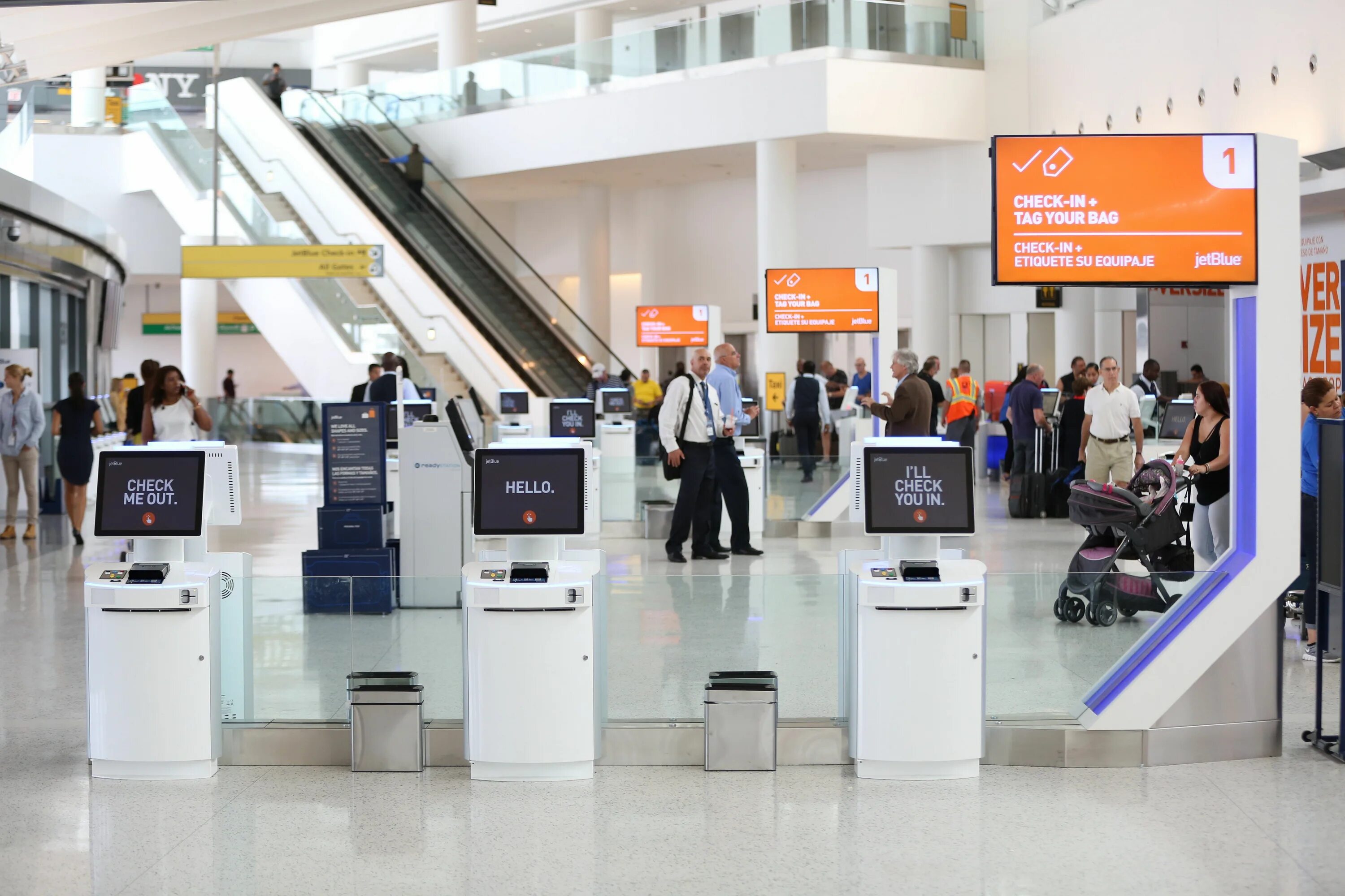 Go first check in. Check in airport. check out in airport. weigh airport.