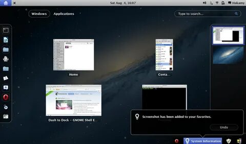 Gnome shell темы