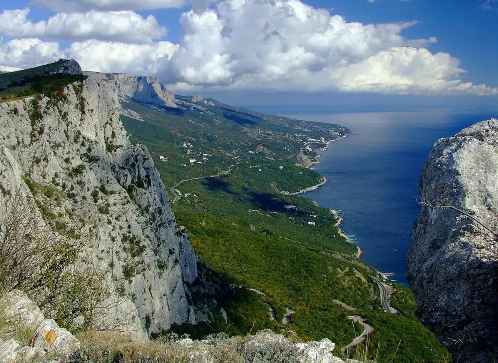 Где красиво в крыму. Южная часть- Горная Крыма. Горы Южного берега Крыма. Рельеф ЮБК. ЮБК Крым.