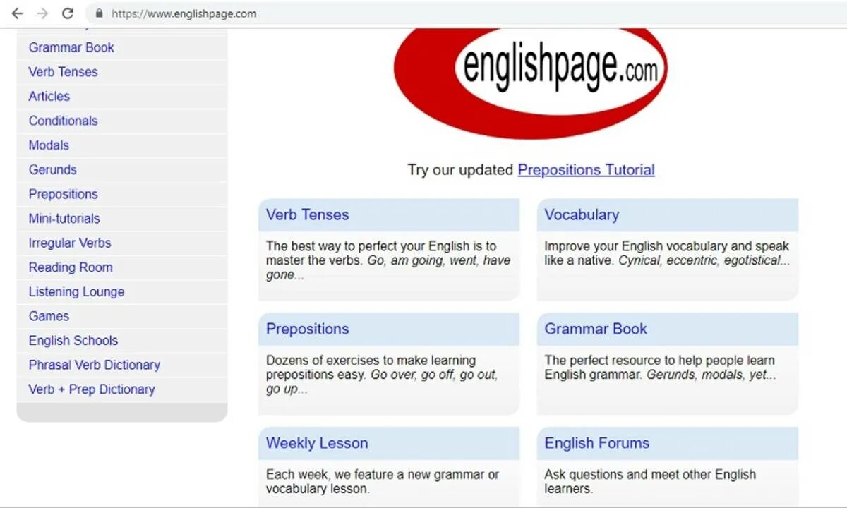 English Pages. English forum