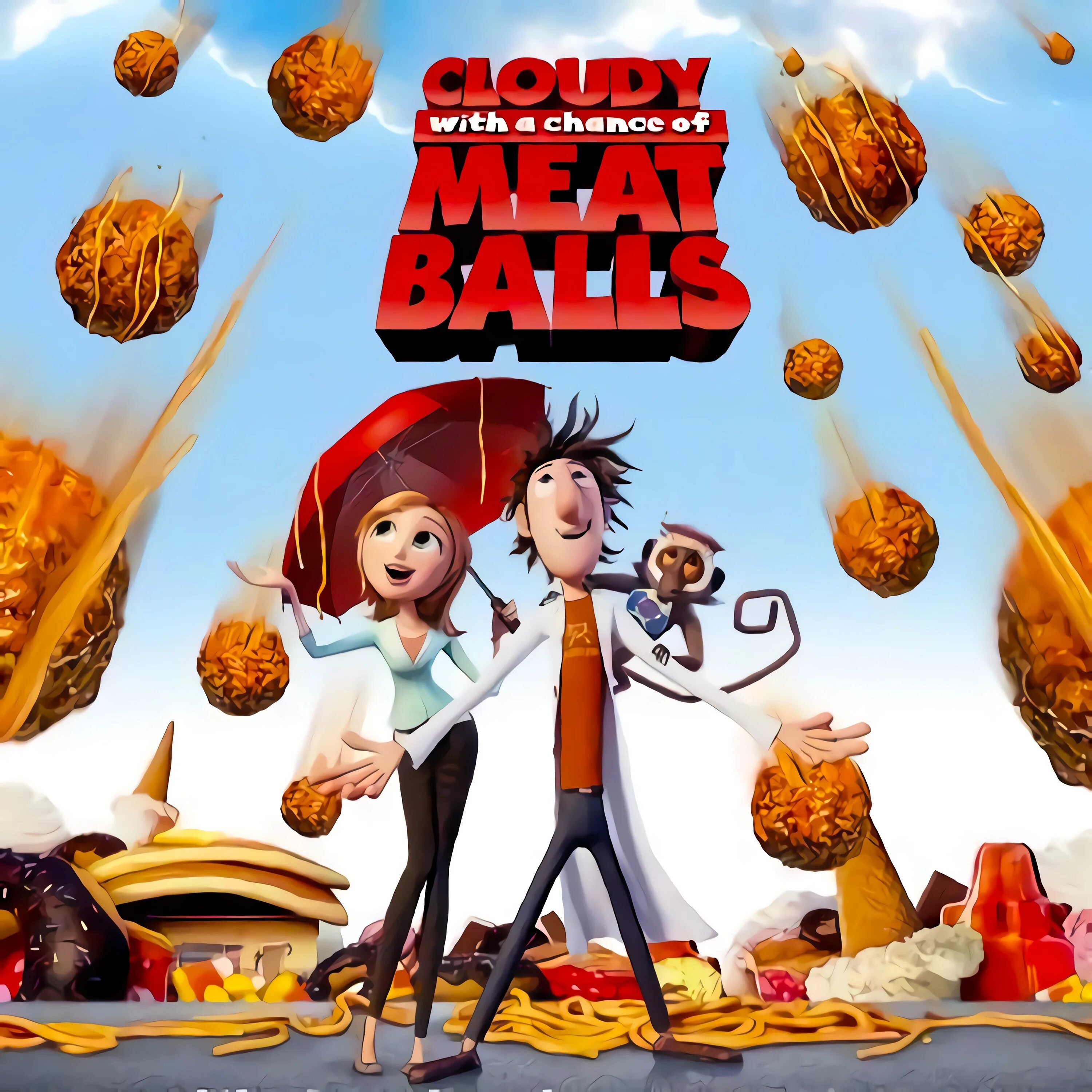 Cloudy with a chance of Meatballs (2009). Cloudy with a chance of Meatballs игра. Облачно возможны осадки в виде фрикаделек 3.